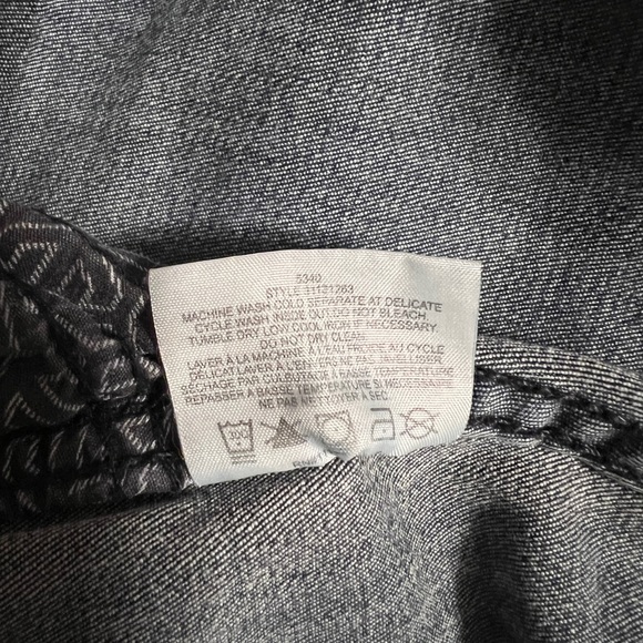 Tory Burch Marlien Leggings Blue Jeans - Picture 13 of 13